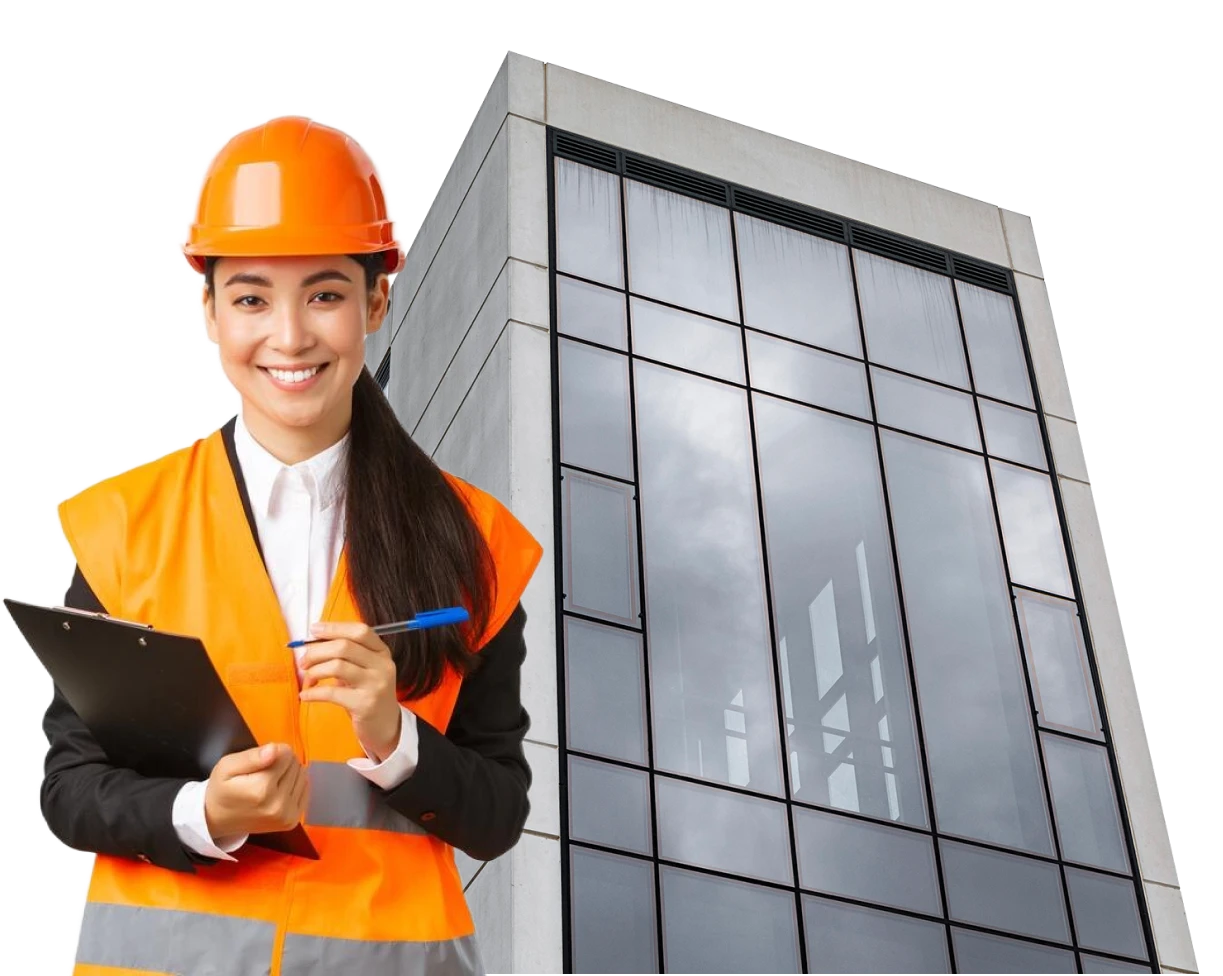 Construction site overview